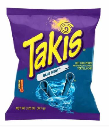 Takis Fuego**Blue Heat Tortilla Chips, 20x92g