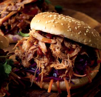 Pork**Pulled BBQ Cooked 12x1kg Cookhouse (GF) CARTON