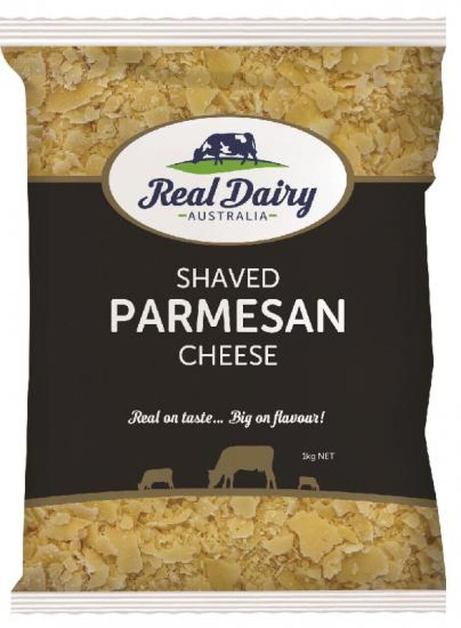 Cheese, Parmesan Shaved 1Kg Real Dairy (GF) (H)