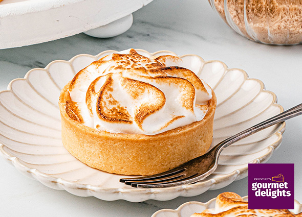 Priestley's Gourmet Delights Lemon Meringue Tart