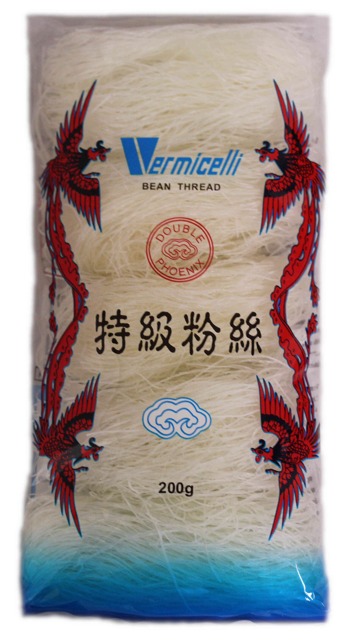 Noodles, Bean Vermicelli 200g Double Phoenix INNER