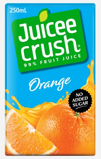 Juice, Orange 24x250ml Juicee Crush