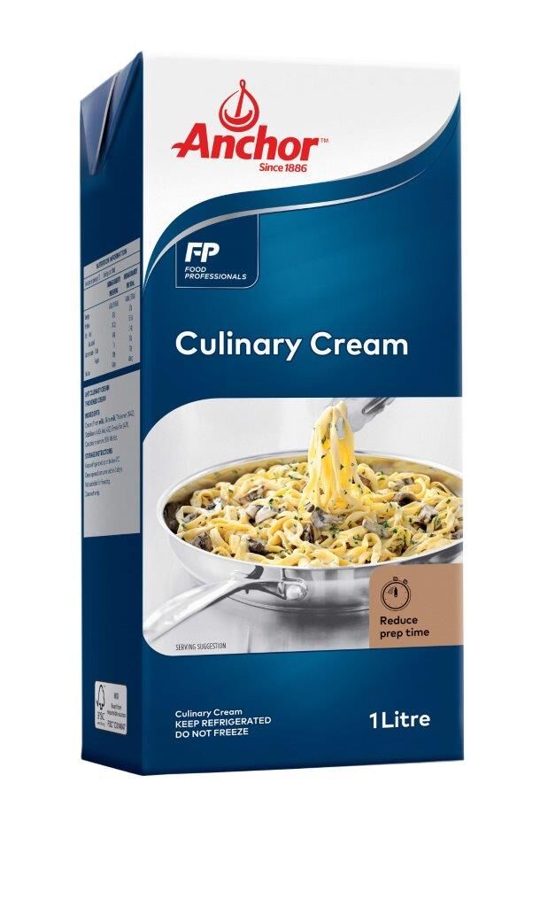 Cream, Culinary 1Lt Anchor (H) Screw Lid
