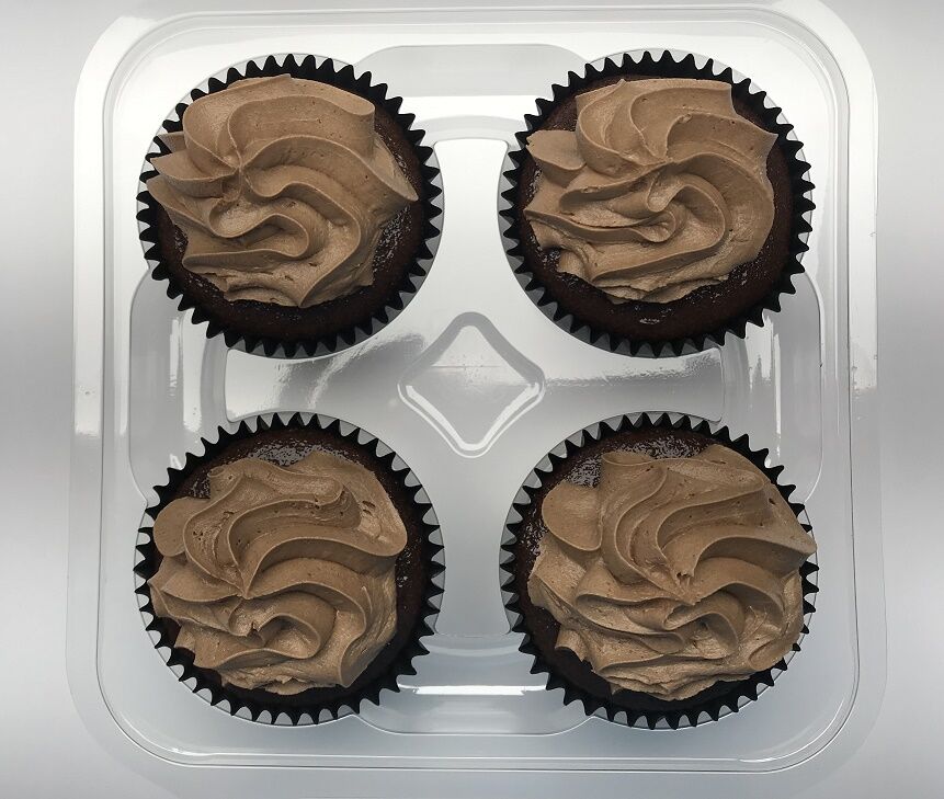 Cupcake**Chocolate Regular 16x72g Country Chef