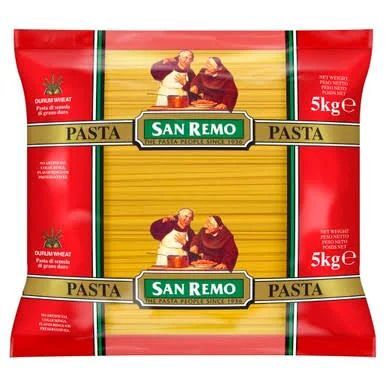 Pasta, Fettuccine #12 2x5Kg San Remo (VG) (H)