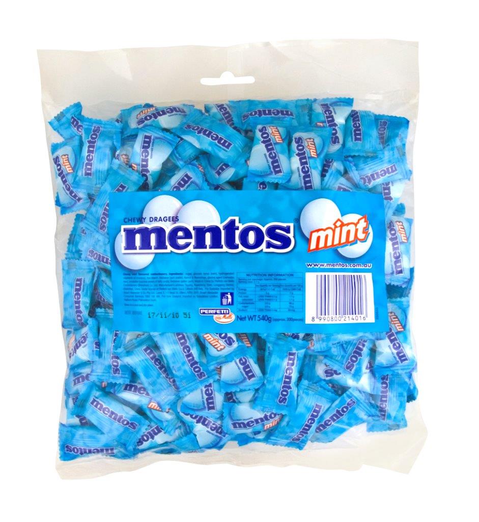 Mentos Pillow Pack Mint