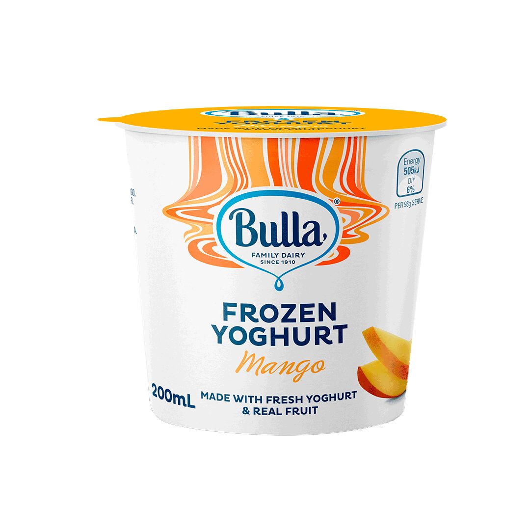 Yoghurt Cup,Mango 36x200ml FROZEN Bulla (H)