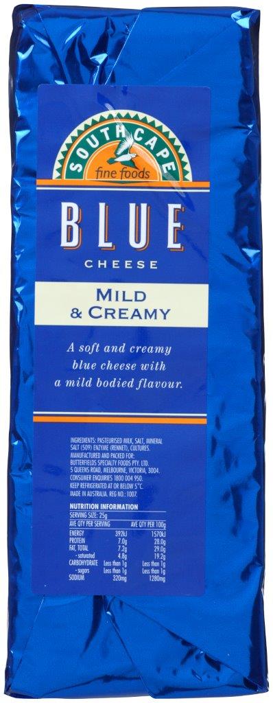 South Cape Blue Cheese Mild & Creamy