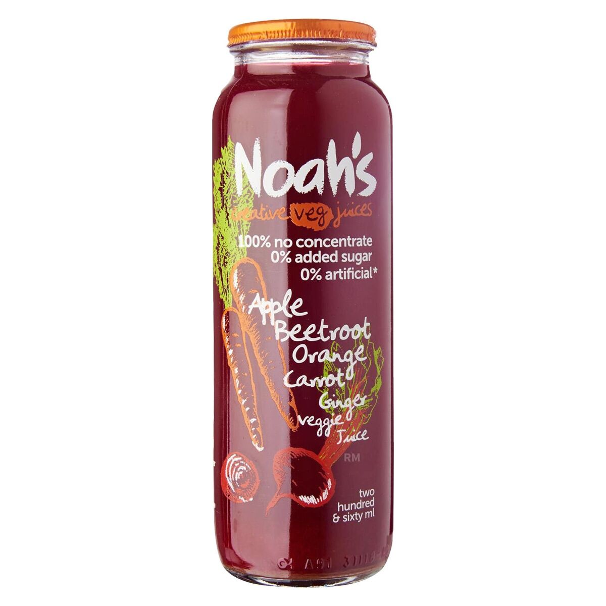 Juice, Noah’s Apple, Beetroot and Orange 12x260ml