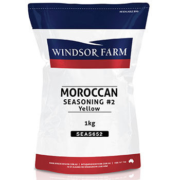 Seasoning, Moroccan 1kg Windsor Farm
