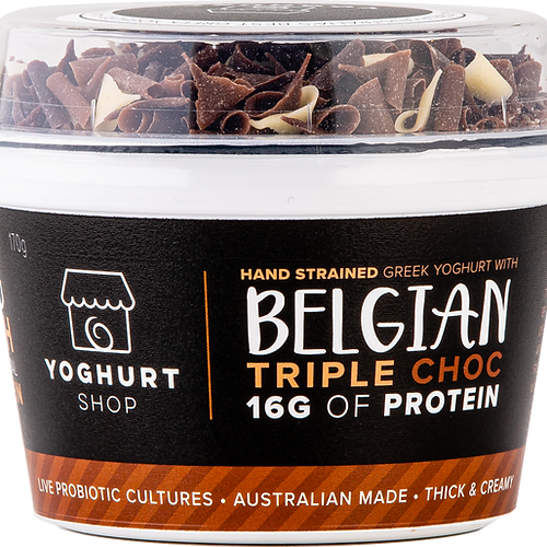 Yoghurt Shop Greek Yoghurt Belgian Triple Choc
