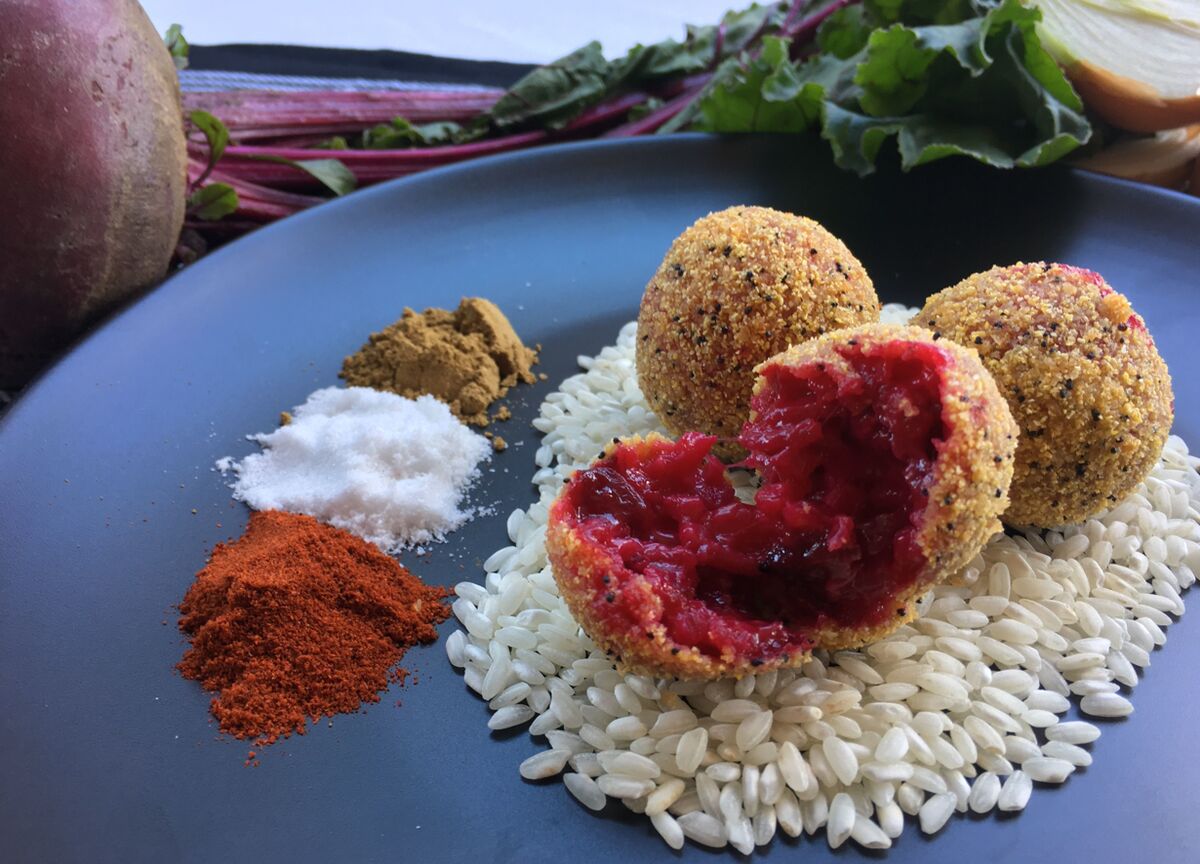 Arancini**Red Ruby Spicy Beetroot & Fragrant Basil 1.16kg Ottimo (GF)