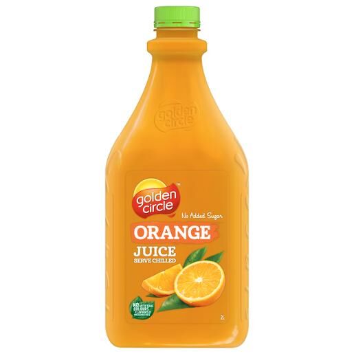 Juice, Orange 2Lt Golden Circle