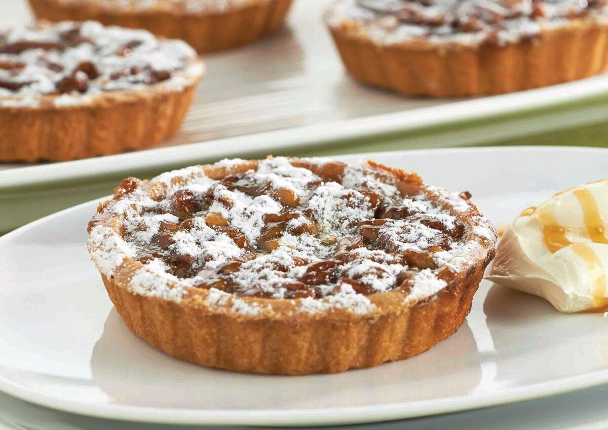 Tart, 1-234 Individual White Choc + Pecan (6) Priestley’s