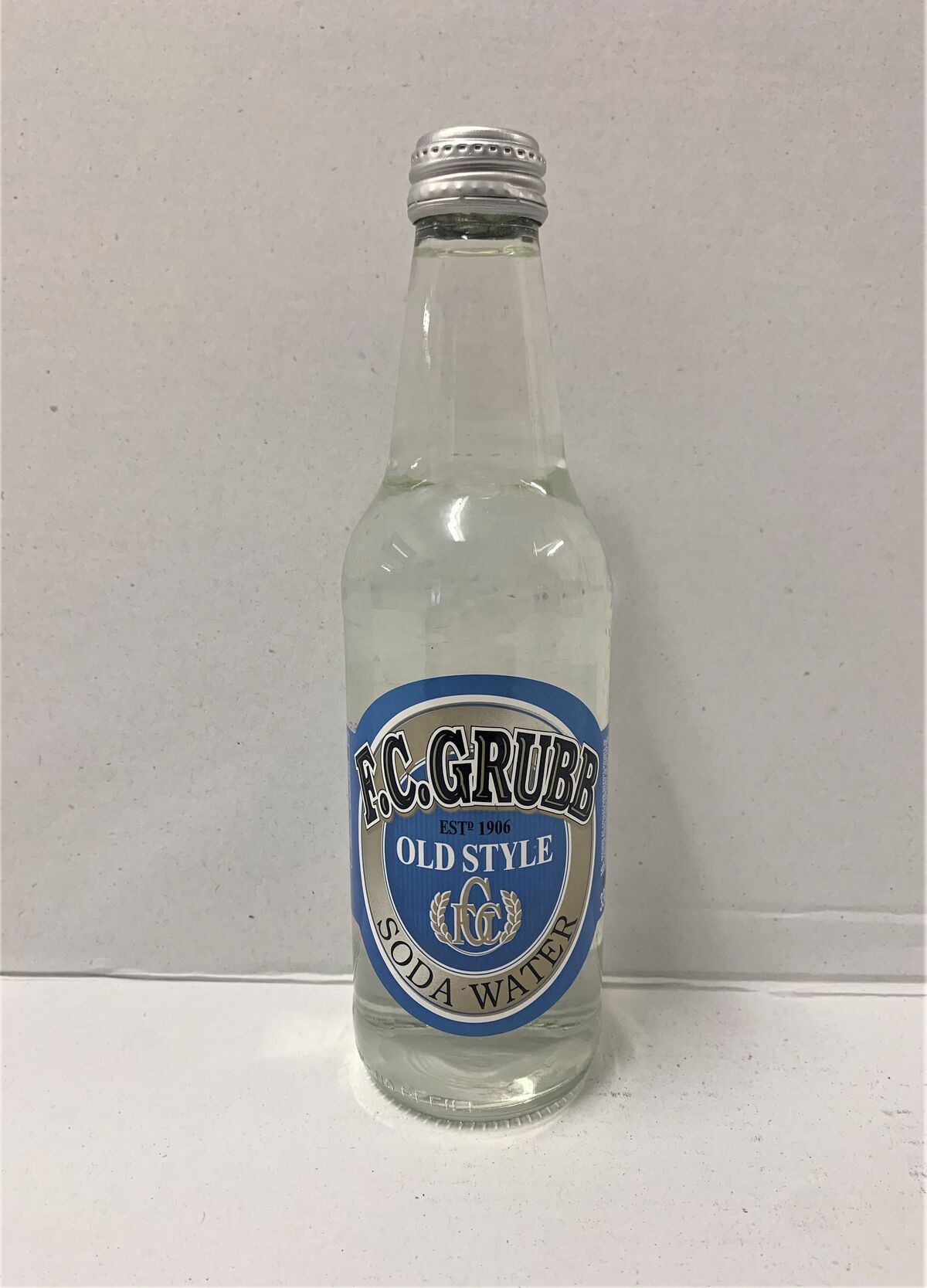 Drink, Soda Water 12x330ml FC Grubb (NEW SIZE)