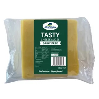Real Dairy Cheese Slices Dairy-Free Cheddar
