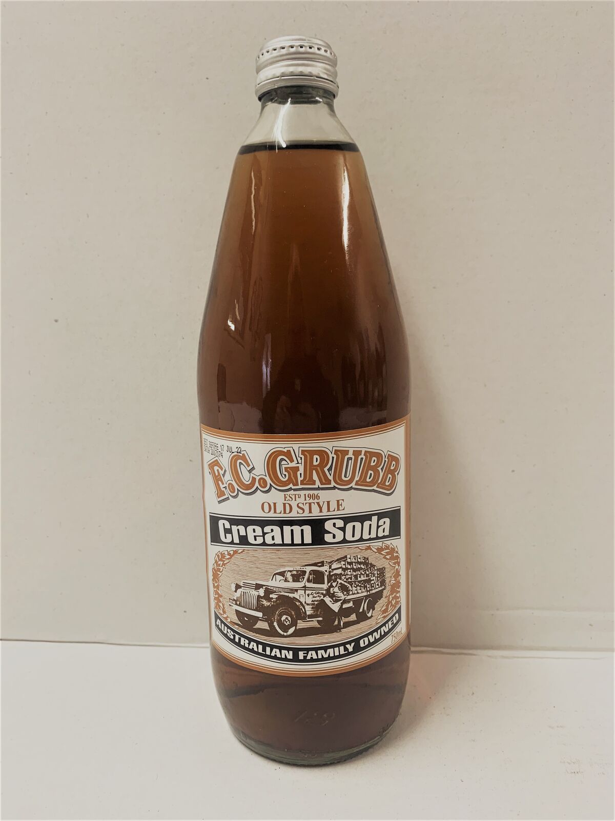 Drink, Creaming Soda 12x750ml FC Grubb