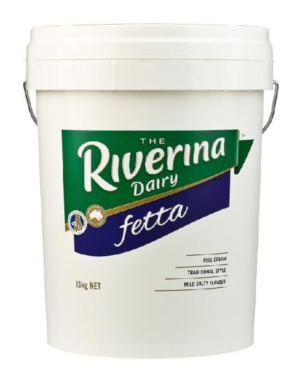 Cheese, Fetta 13Kg Riverina (GF) (H)