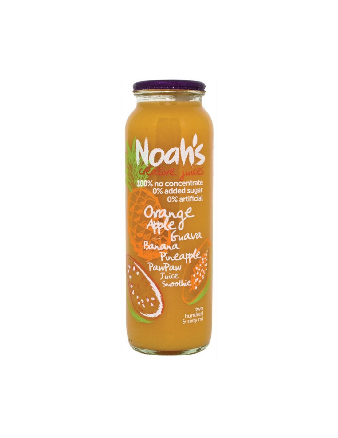 Juice, Noah’s Orange Smoothie 12x260ml