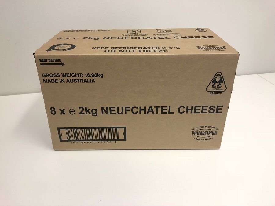 Cheese, Neufchatel 2Kg Philadelphia