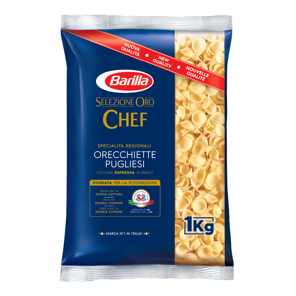 Pasta**Orecchiette 9x1Kg Selezione Oro Chef Barilla (CARTON)