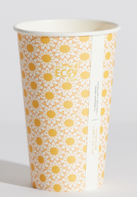 Truly Eco Paper Cup Creative Daisy