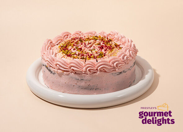 Gateau, 1-798 Chocolate Raspberry (16 portions) Priestley’s