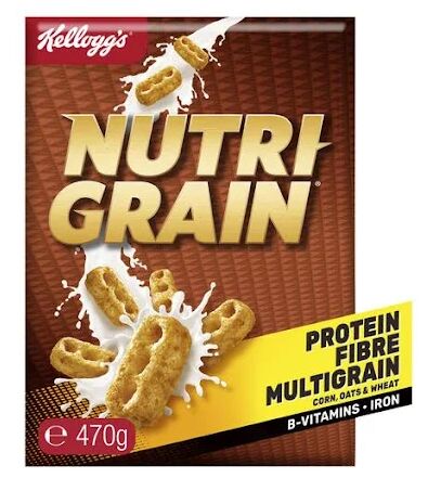 Cereal, Nutrigrain 470gr Kelloggs