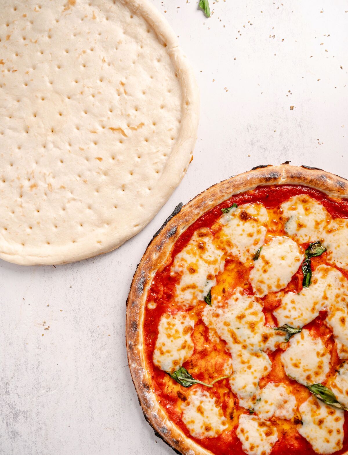 Pizza, Base Frozen Par Baked 8″ (Rustic Edge) (50) RDM Pizza (VG)