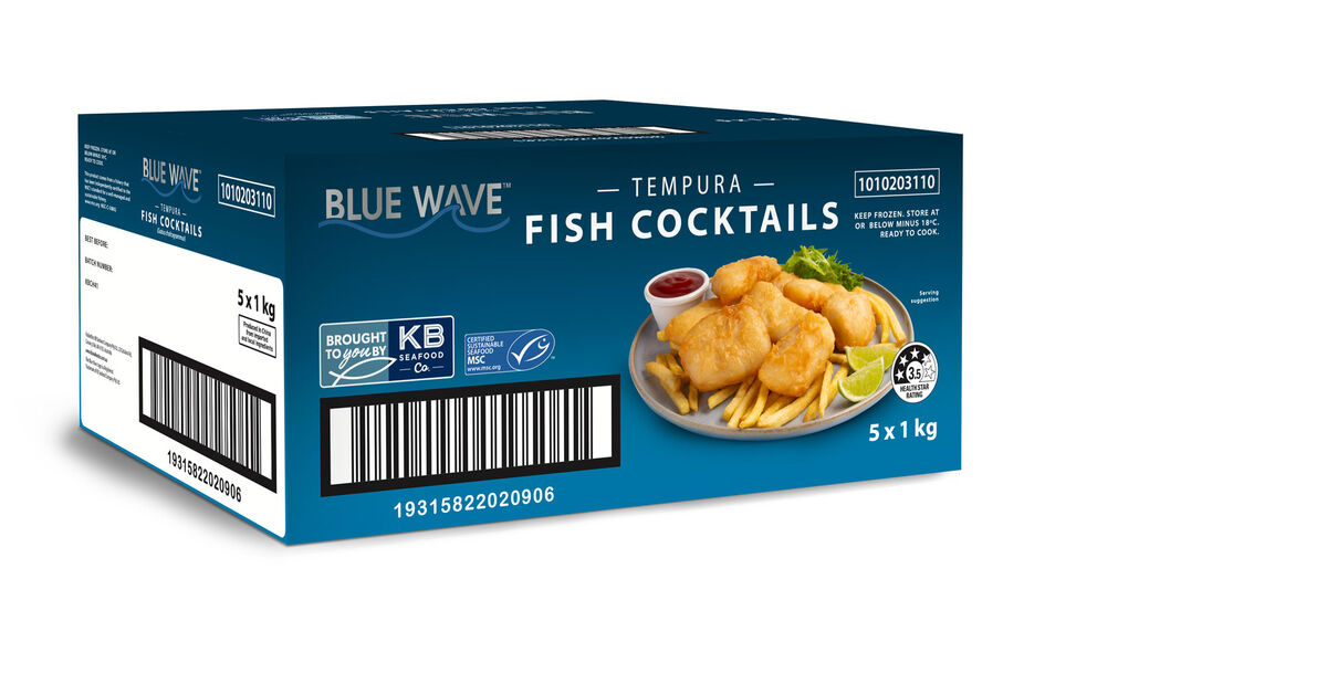 Fish, Tempura Cocktails MSC 1kg Blue Wave (I)