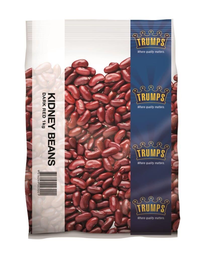 Beans, Red Kidney Dry Trumps 1kg