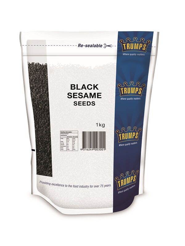 Sesame Seeds Black 1kg Trumps