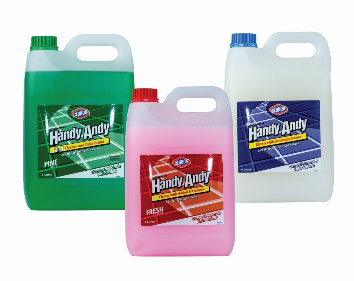 Handy Andy GREEN Cleaner and Disinfectant 5L PINE