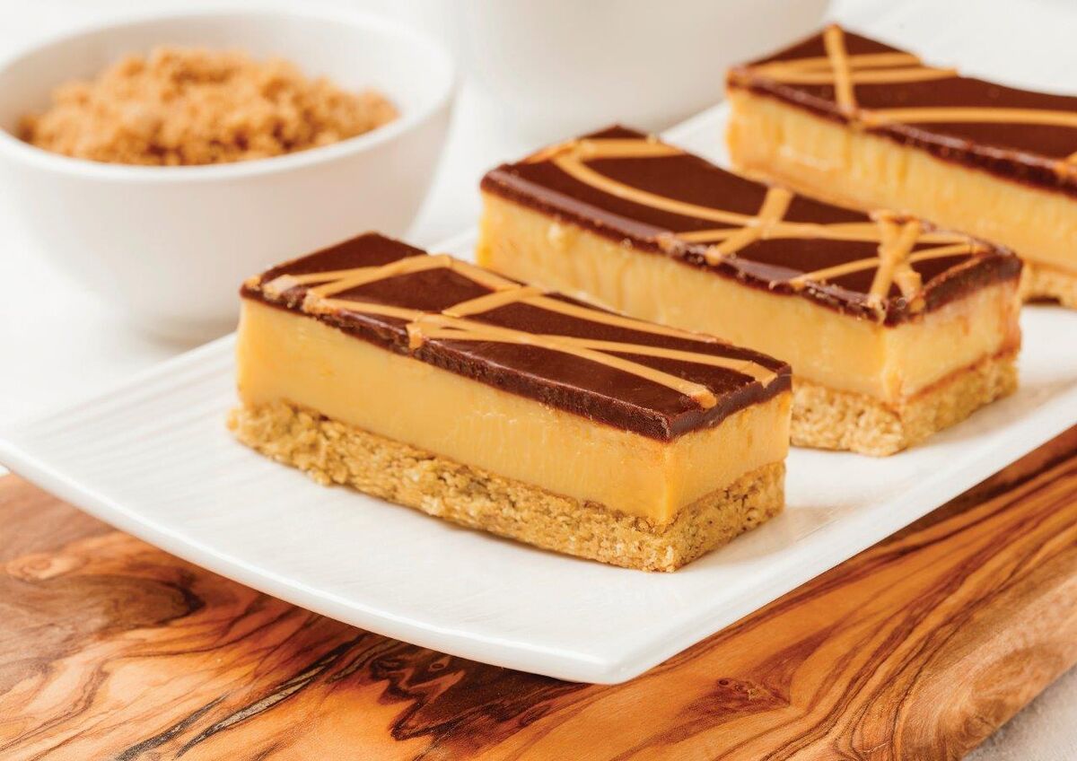 Slice, 1-136 Caramel Slice Gluten Free (15 Portions) Priestley’s (GF)