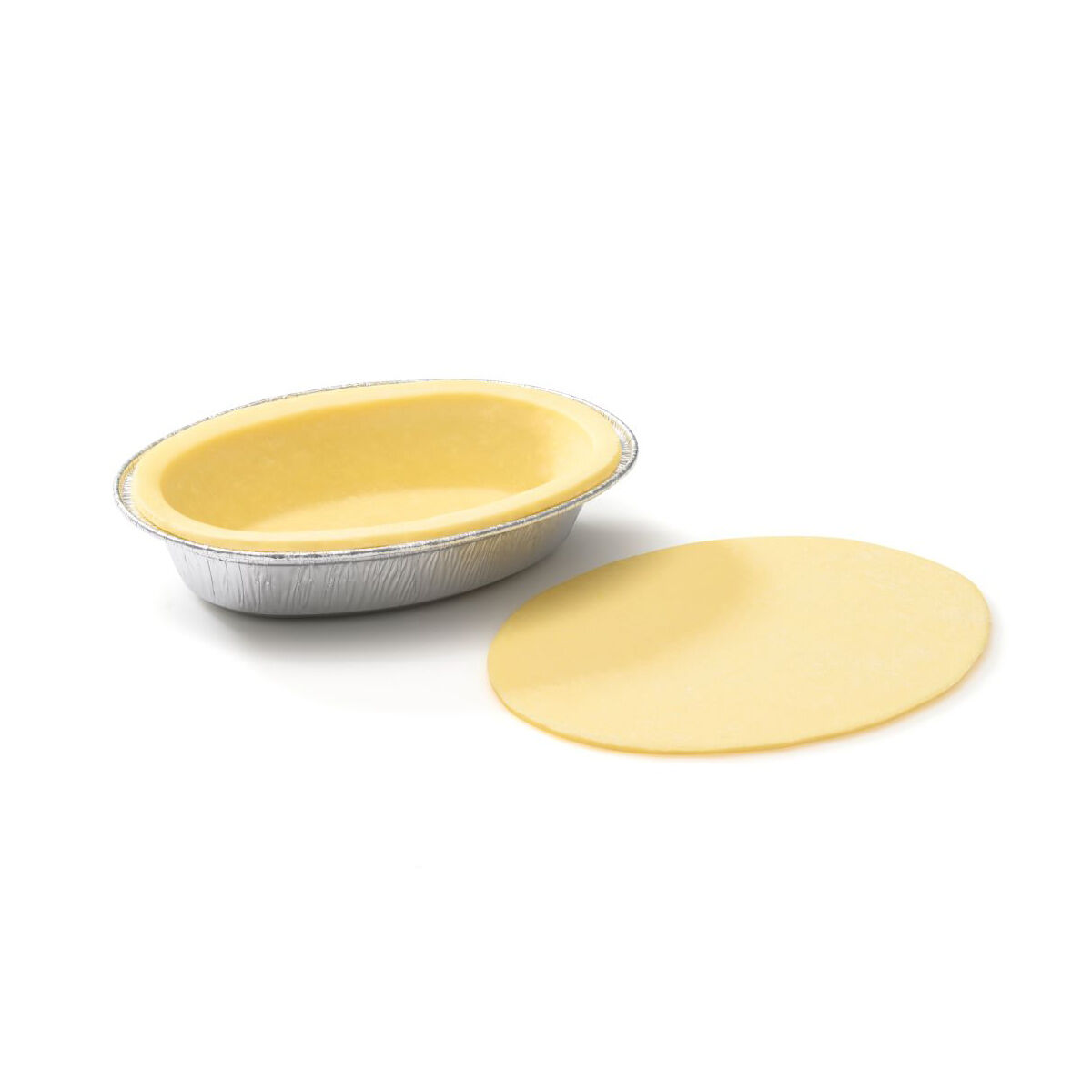 Pastry Shells (PBOT) Savoury Oval Pie with Top 72 x130mm Readybake (VG) (H) NEW