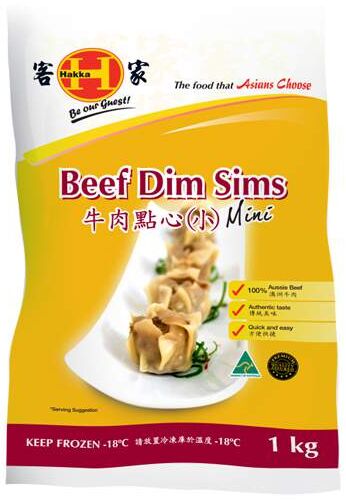 Dim Sims, Beef Mini 1kg Hakka