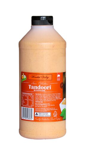 Sauce, Tandoori Mayo 1Kg Wombat Valley (GF) (H) (VG)