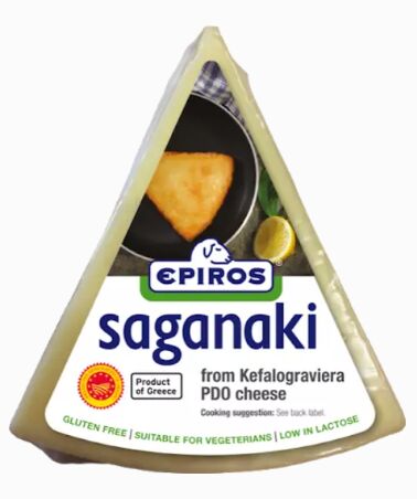 Cheese**Saganaki 12x200gm Vac Pac Epiros