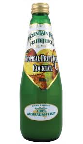 Mountain Fresh Tropical Fruit Juice Cocktail