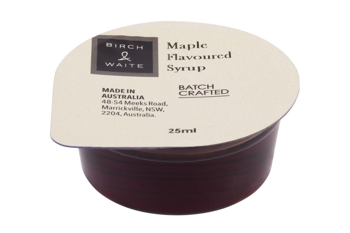 Maple**Syrup 210x25ml Birch & Waite (GF) (H) (VG)