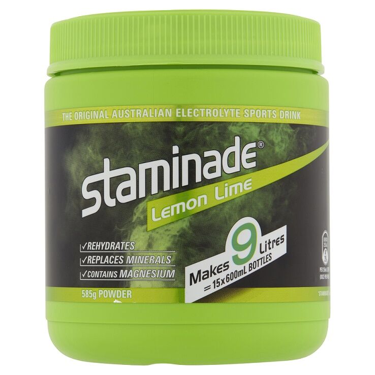 Sports Powder, Lemon and Lime 585gm Staminade