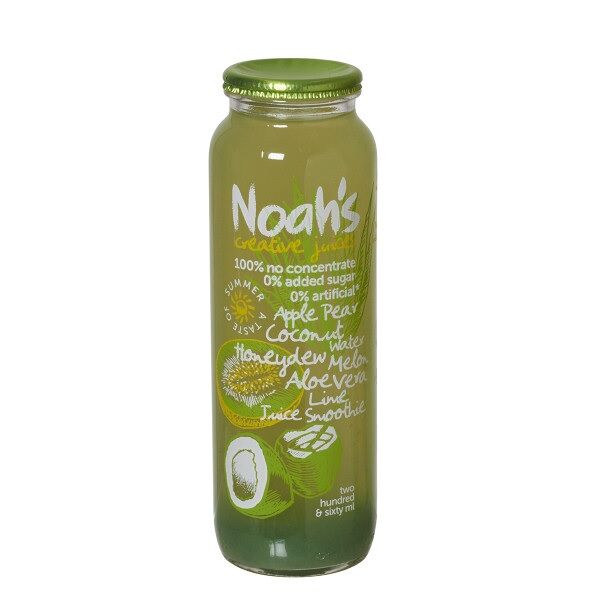 Juice, Noah’s Coconut Apple Pear Honey Dew Aloe & Lime 12x260ml