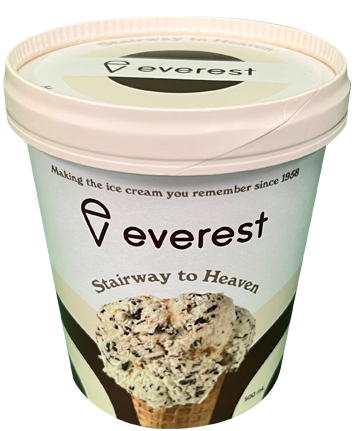 Ice Cream, Stairway To Heaven 6x500ml Everest (GF) (H)