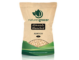 Almonds, Blanched 1kg Natures Grocer