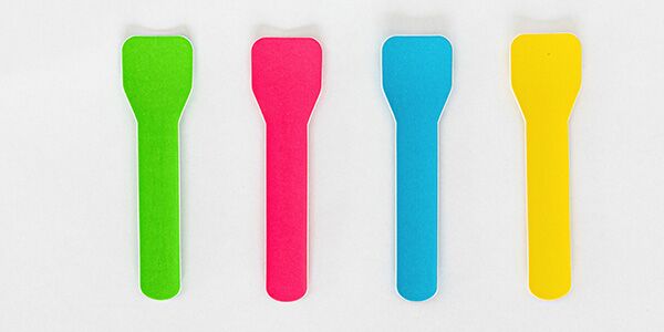 Cutlery**Paper Gelato Supa Spoons Coloured (6000) Altimate