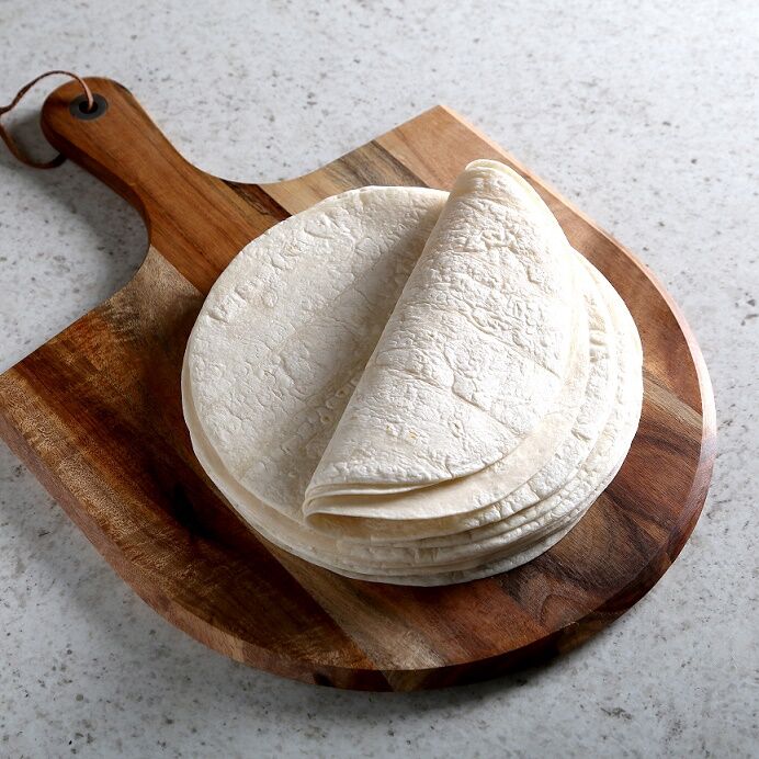 Tortillas, Flour 8″ Wraps (12) True Foods – Simson’s Pantry (V) (H)