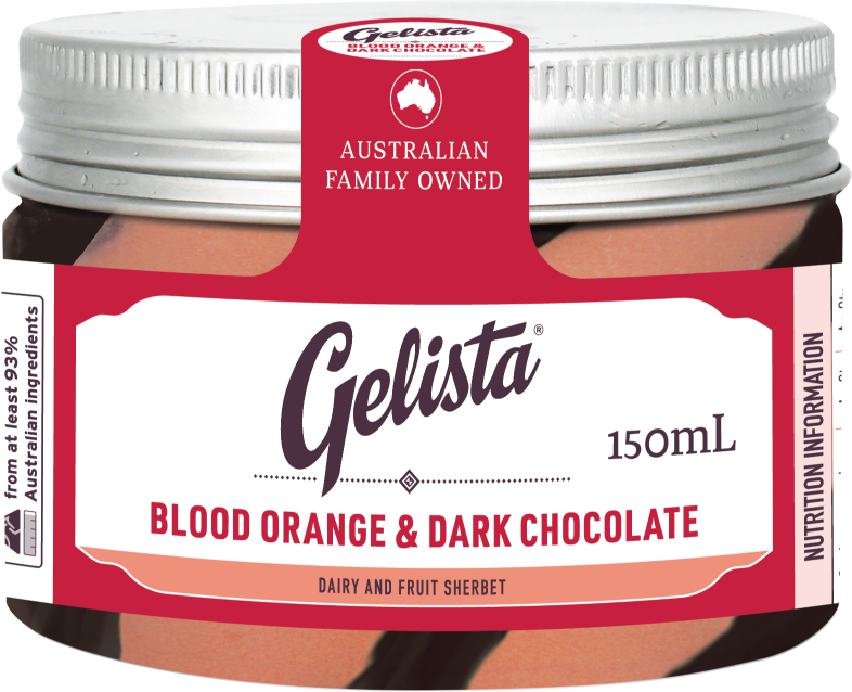 Gelista Sherbet Blood Orange & Dark Chocolate