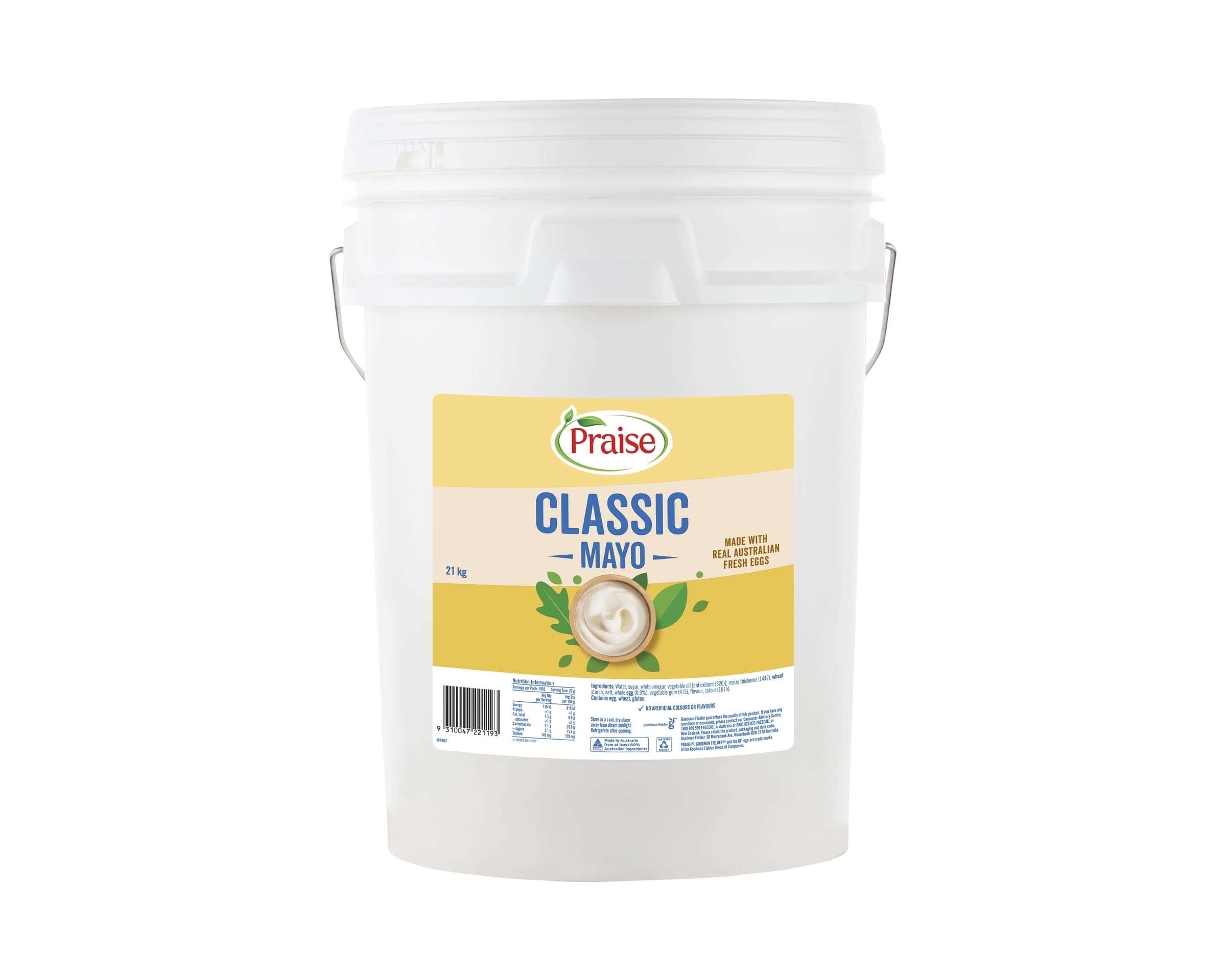 Mayonnaise**Classic Praise 21kg