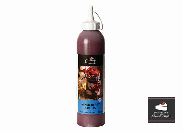 Mixed Berry Coulis 500ml Chefs Pride