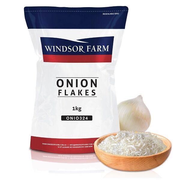 Onion Flakes 1kg Windsor Farm